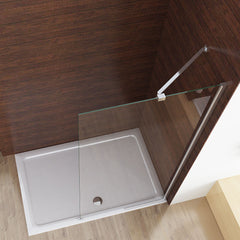 Duschabtrennung walk in Duschwand Seitenwand Dusche Duschtrennwand 70-90cm 6mm Nano Glas SA